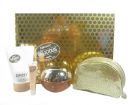 SET DKNY Golden Delicious (W) edp 100ml + blo 100ml + błyszczyk 9ml + kosmetyczka
